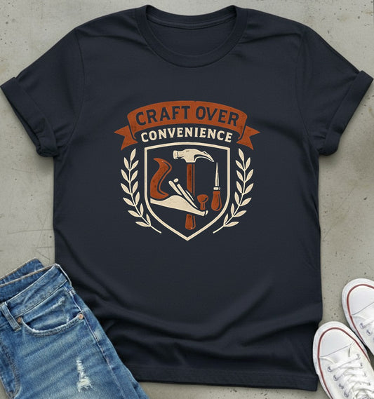 Craft Over Convenience T-Shirt
