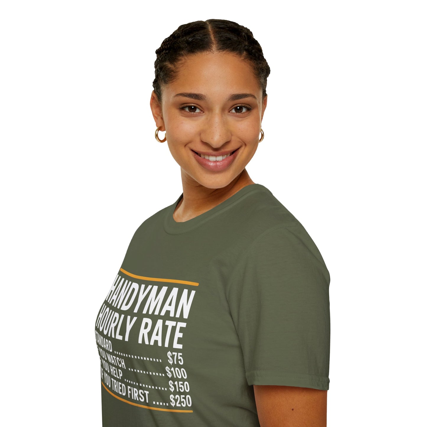 Handyman Hourly Rate T-Shirt