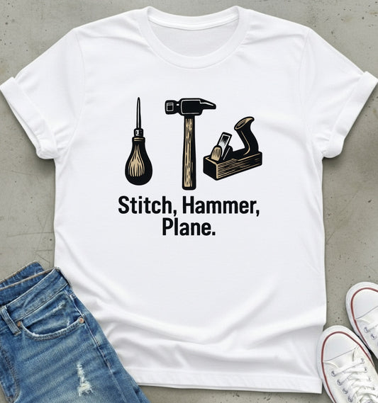 Stitch Hammer Plane T-Shirt