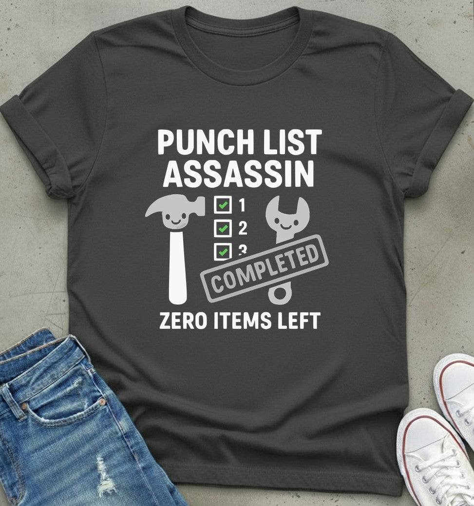 Punch List Assassin T-Shirt