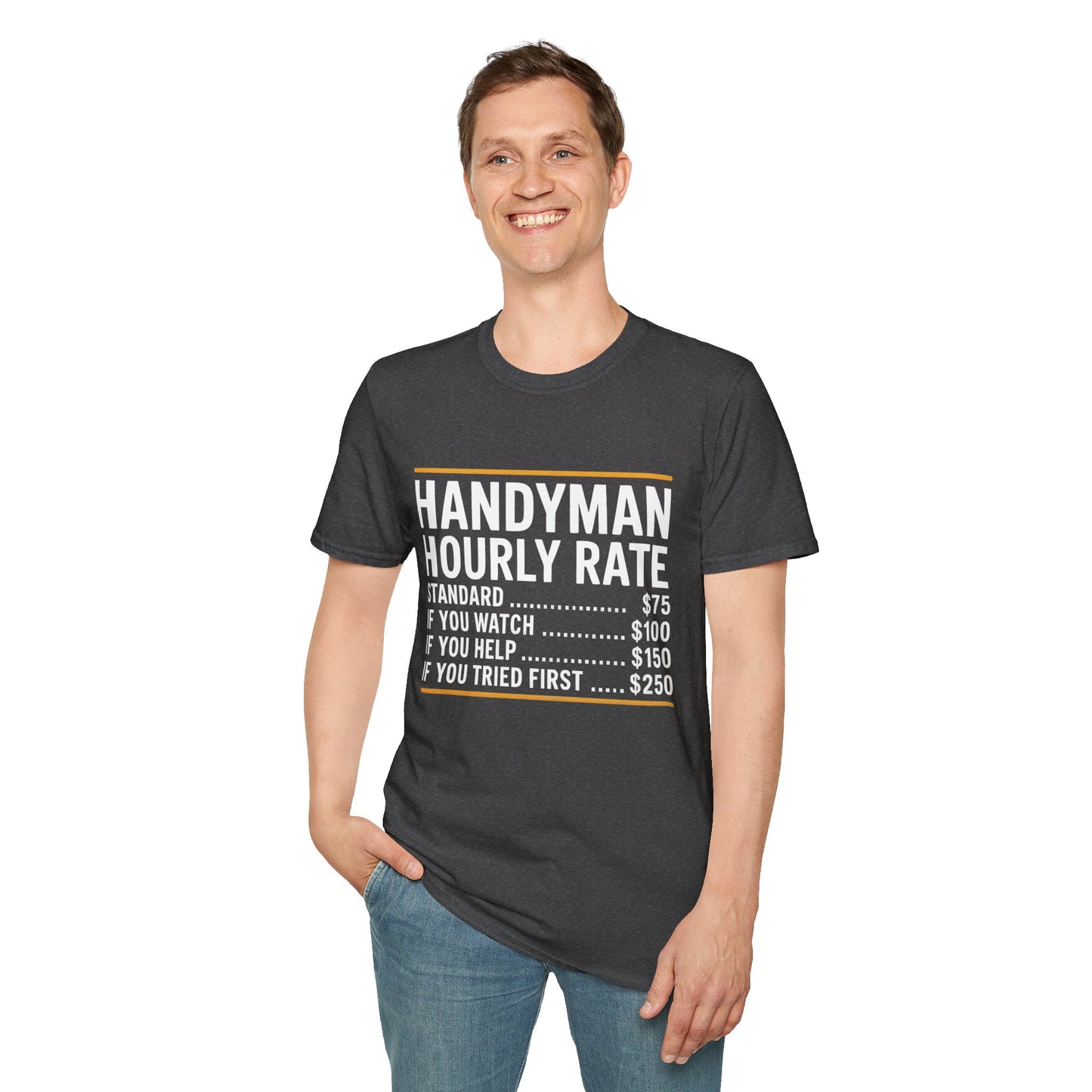 Handyman Hourly Rate T-Shirt