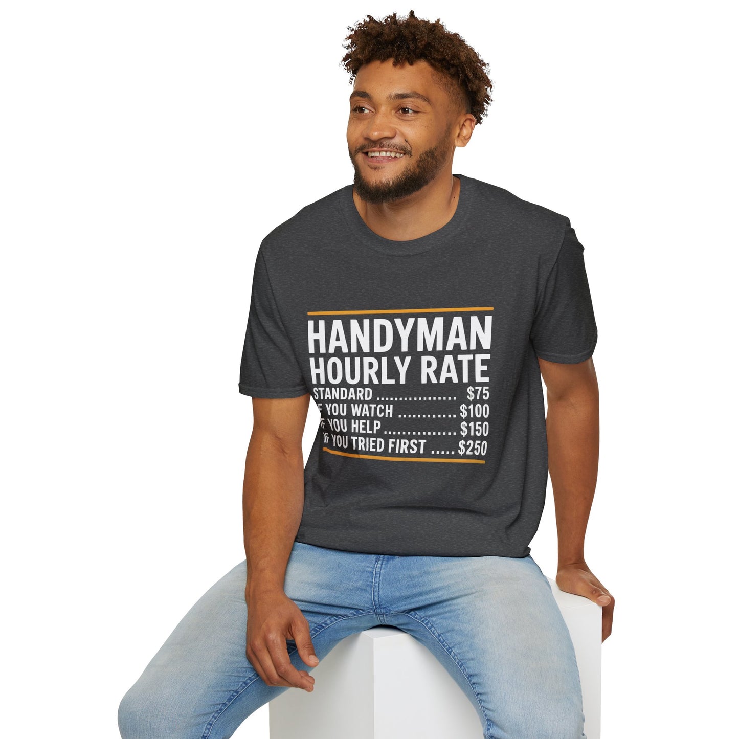 Handyman Hourly Rate T-Shirt