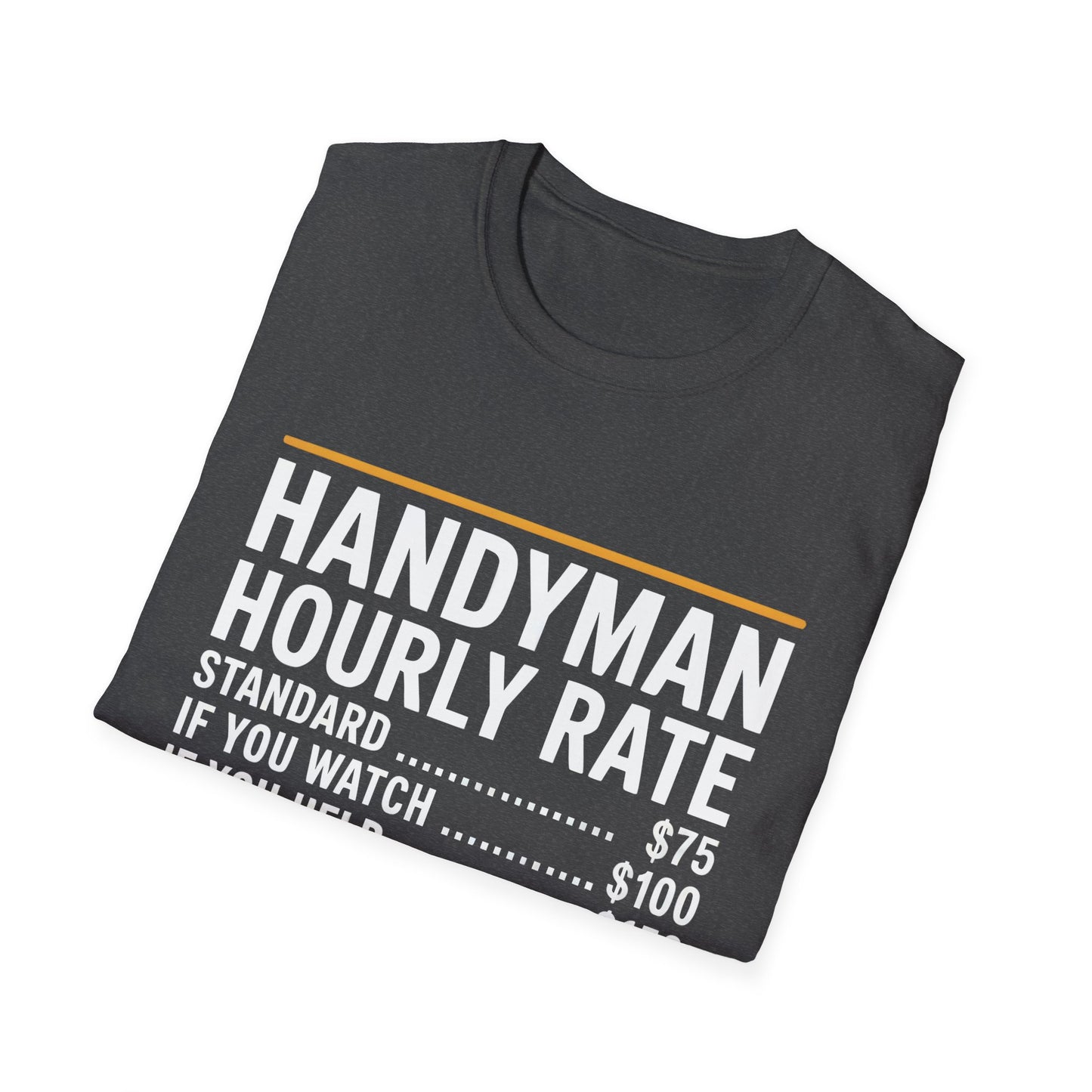 Handyman Hourly Rate T-Shirt