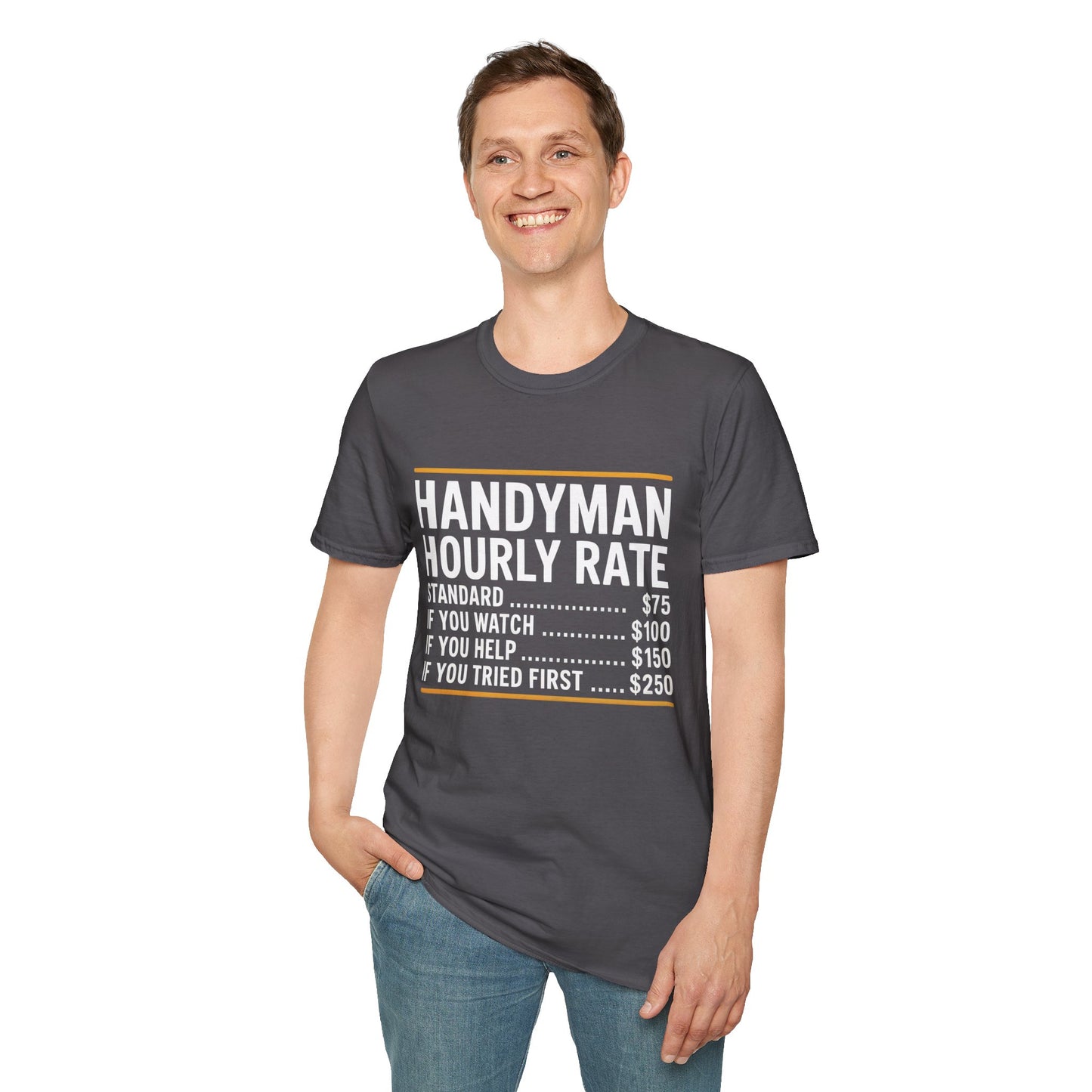 Handyman Hourly Rate T-Shirt