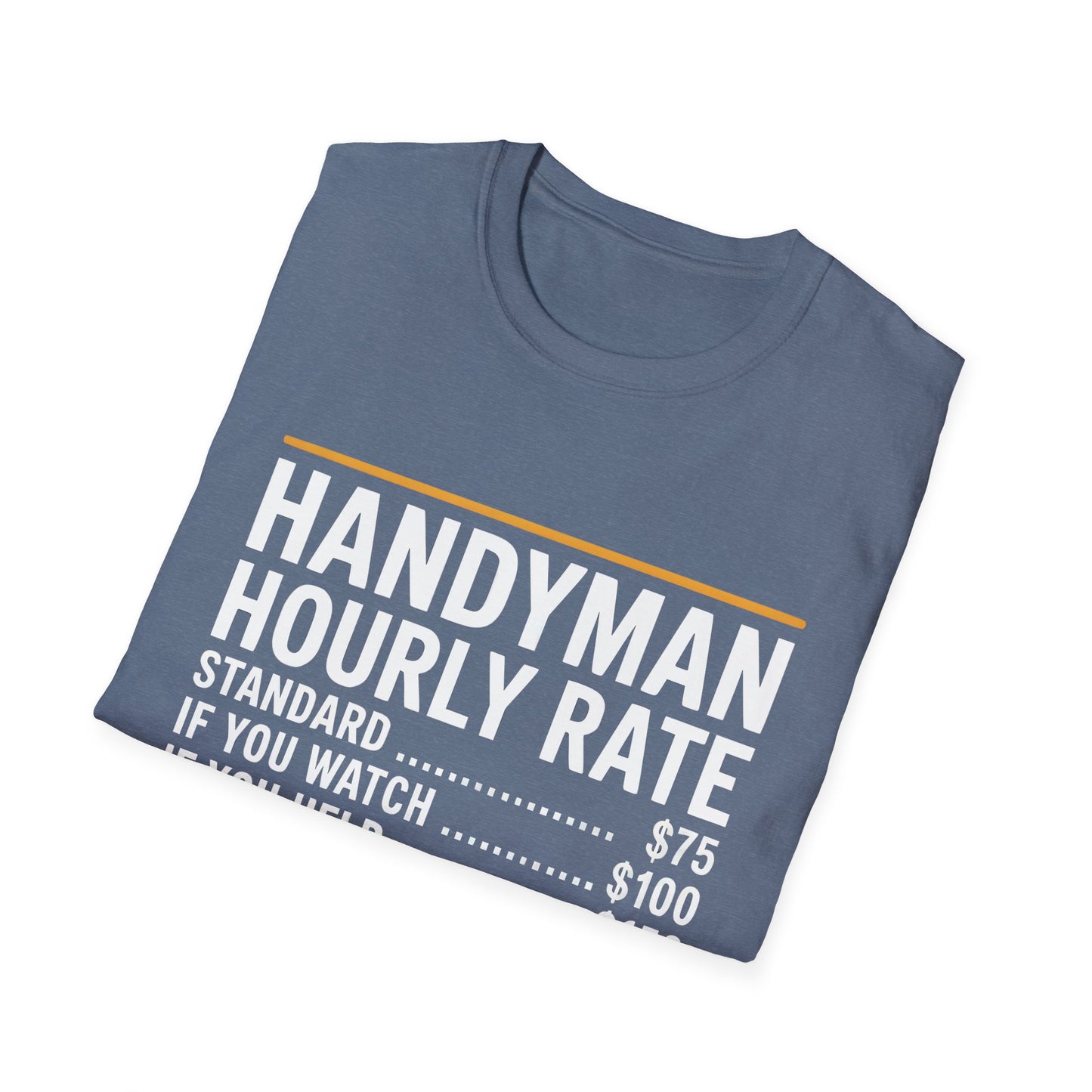 Handyman Hourly Rate T-Shirt