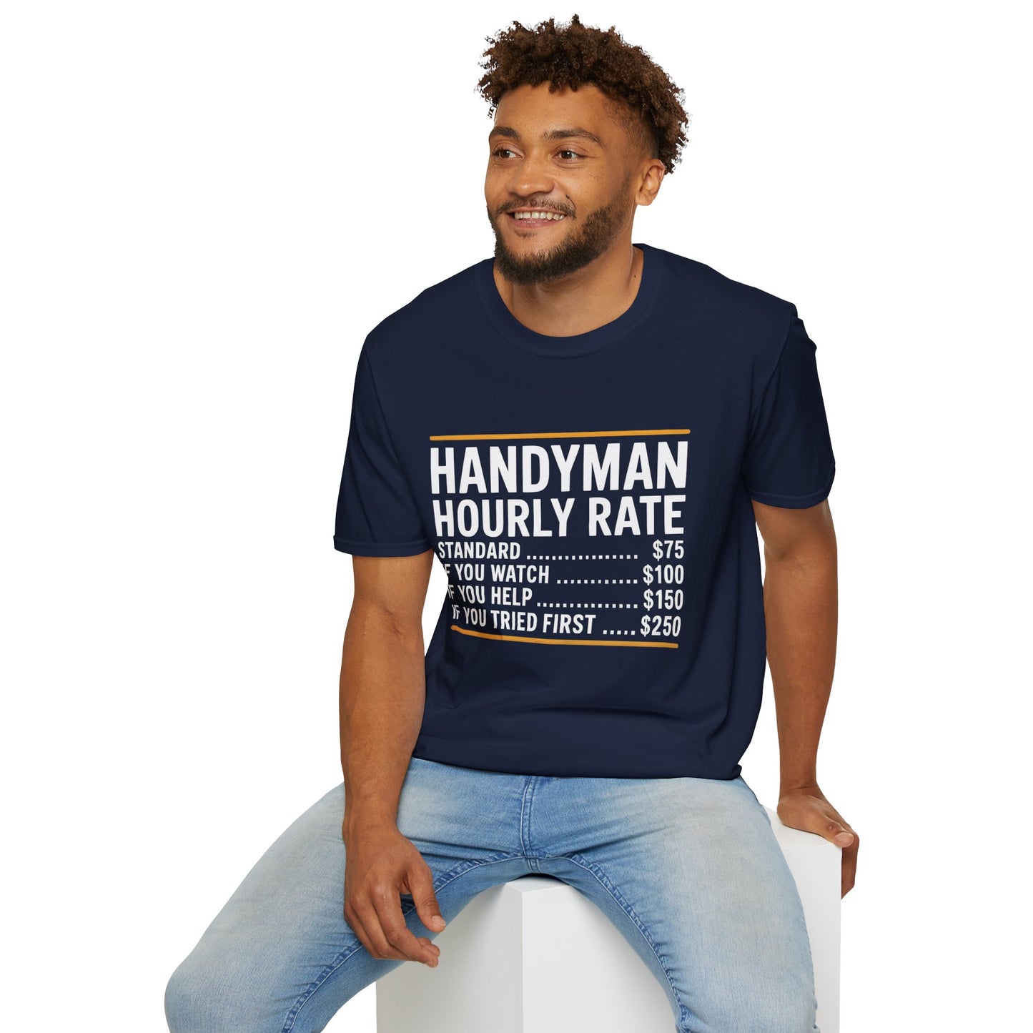 Handyman Hourly Rate T-Shirt