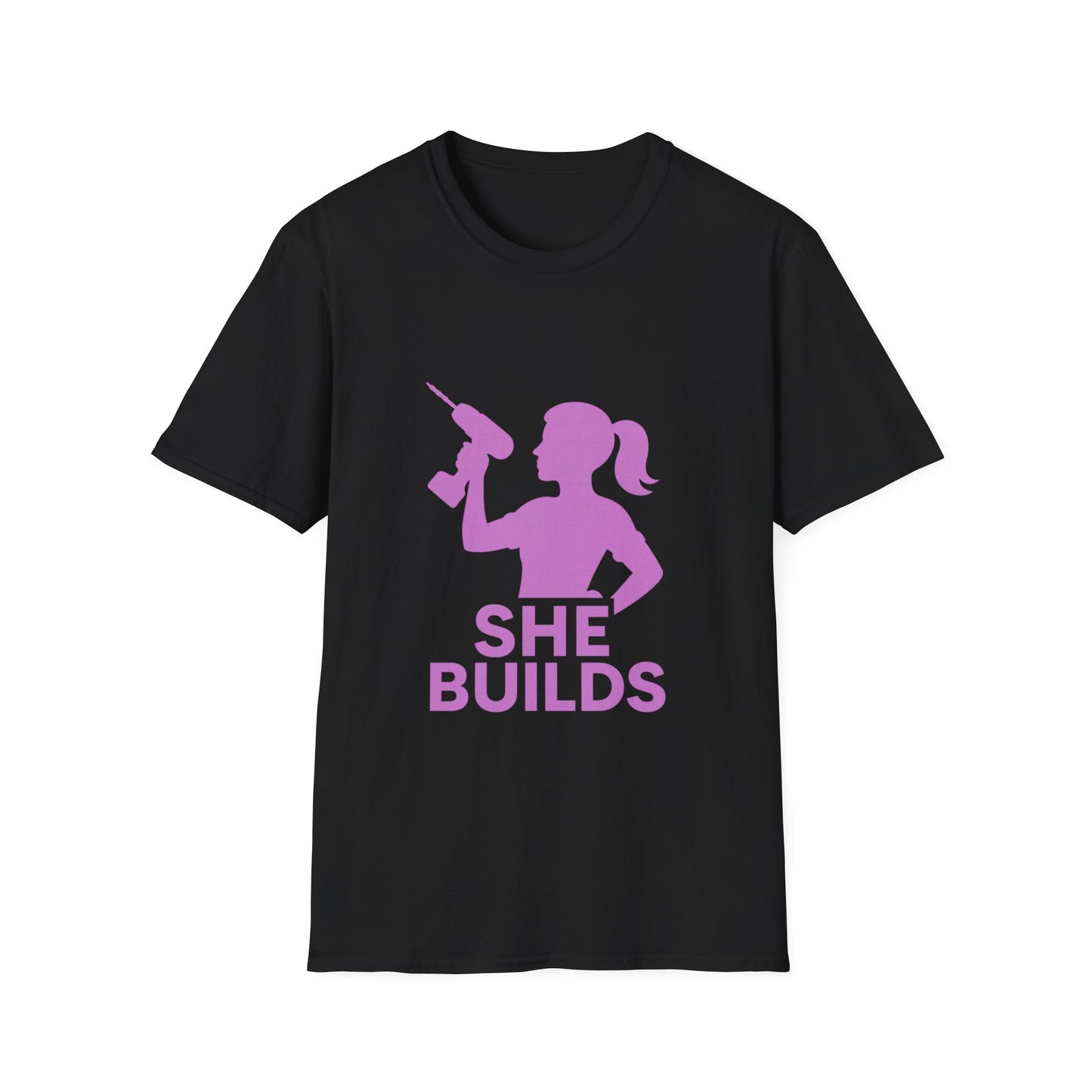 She Builds T-Shirt