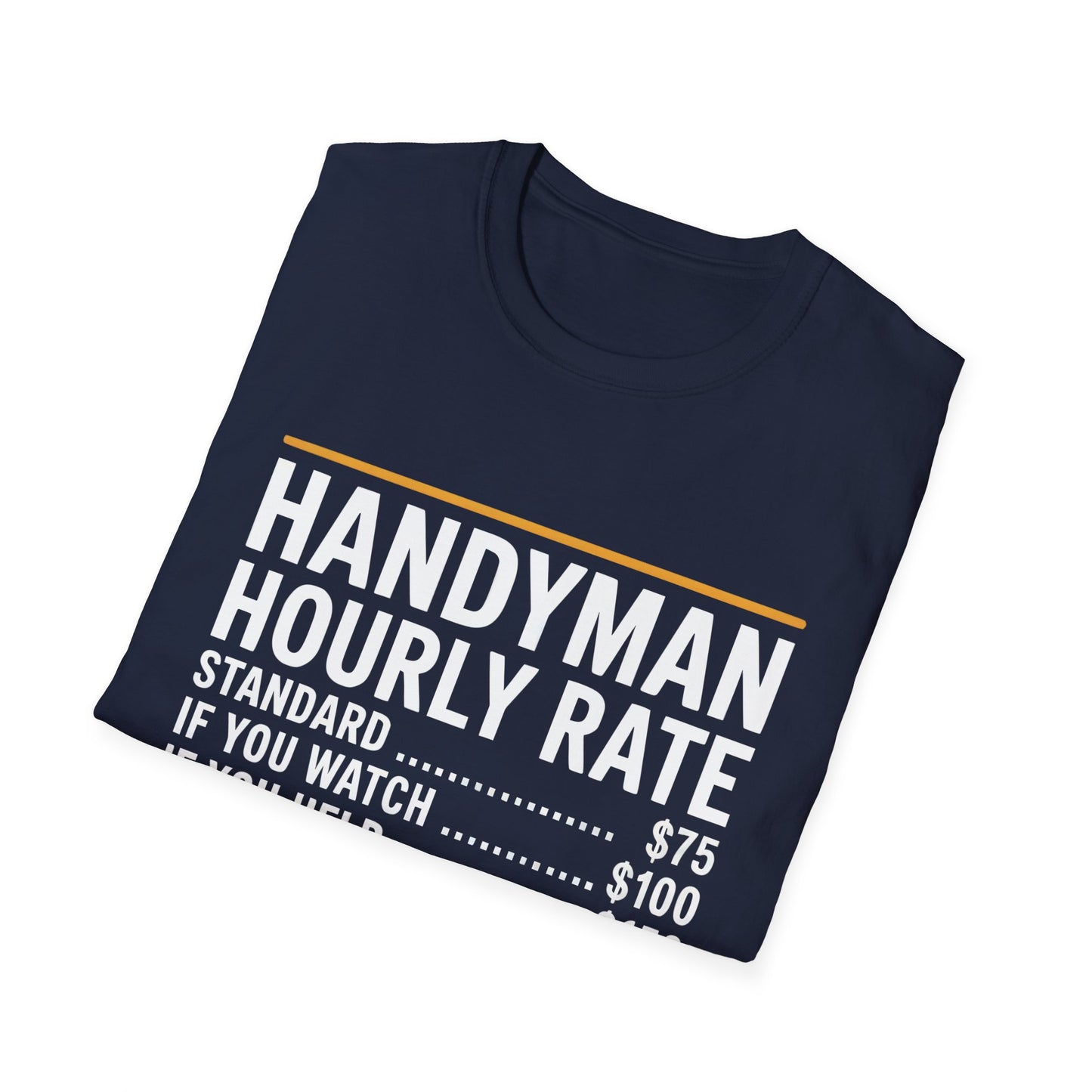 Handyman Hourly Rate T-Shirt