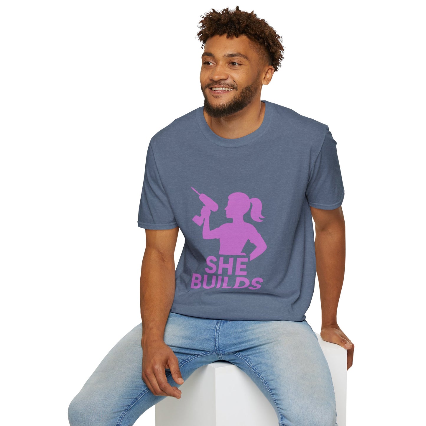 She Builds T-Shirt