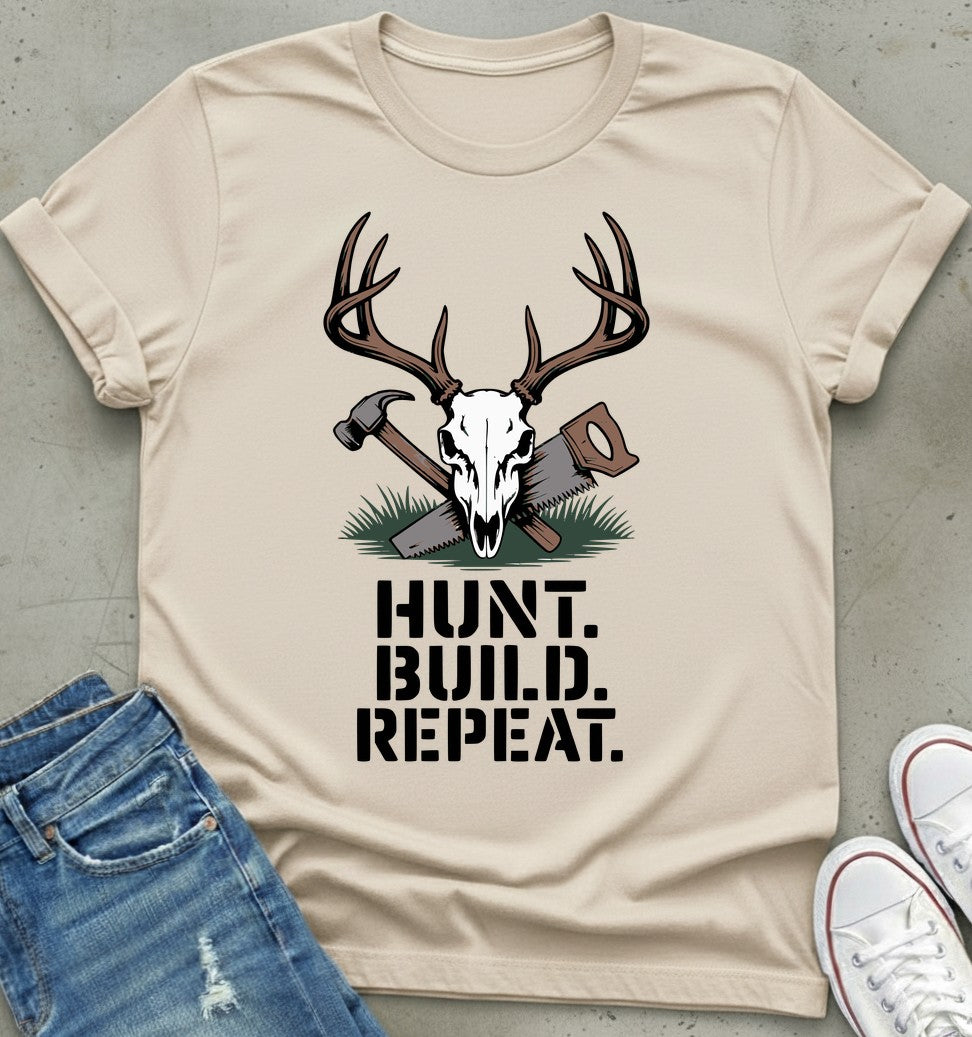 Hunt Build Repeat T-Shirt