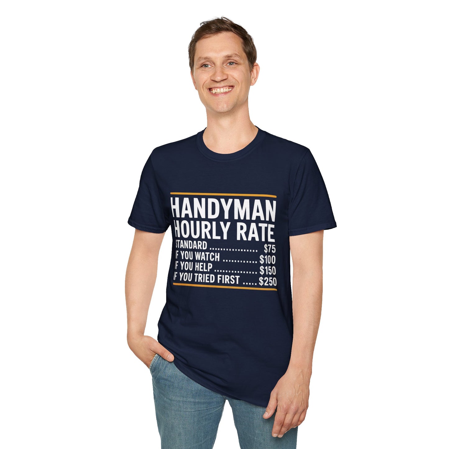Handyman Hourly Rate T-Shirt