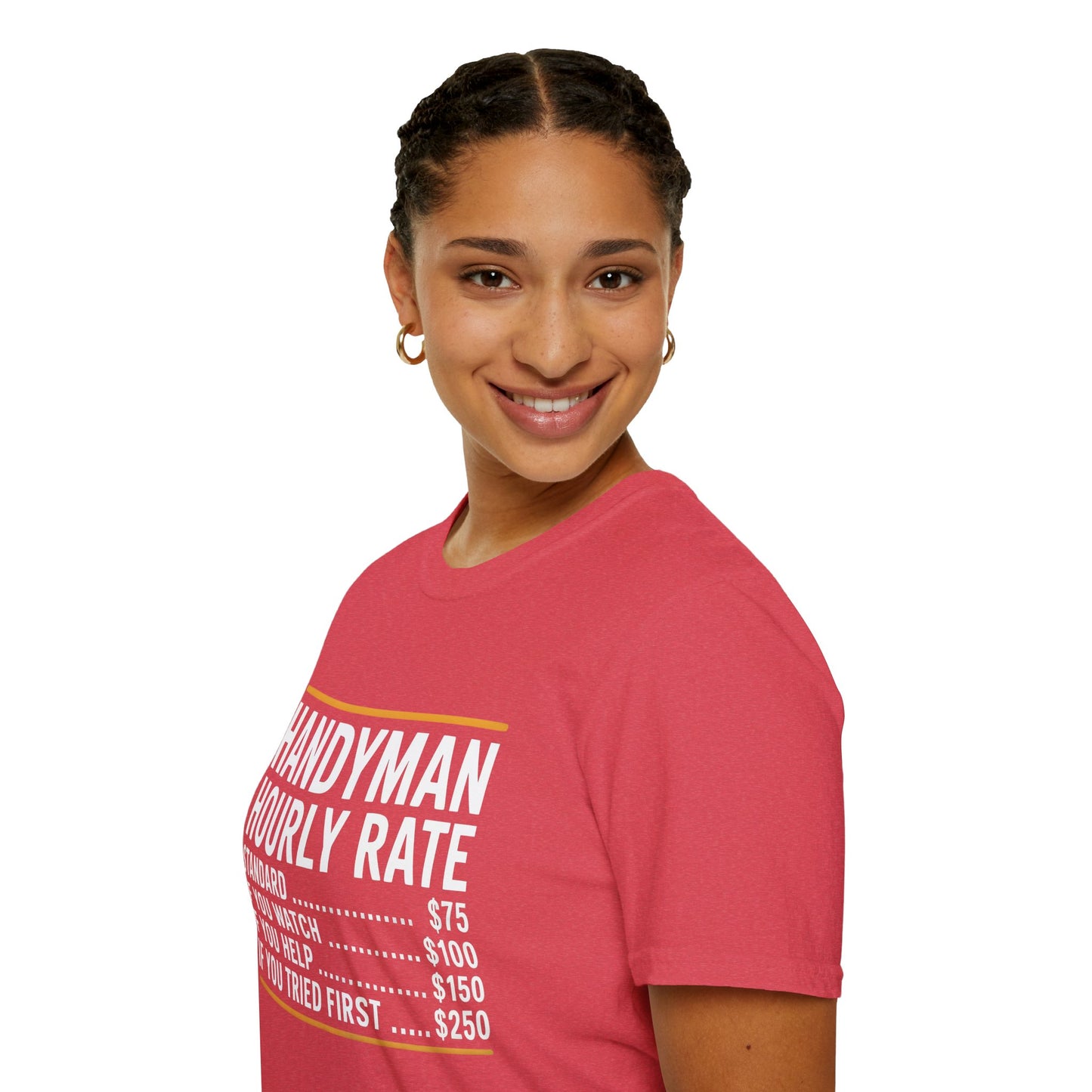 Handyman Hourly Rate T-Shirt