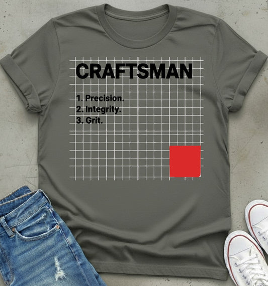 Craftsman Grid T-Shirt