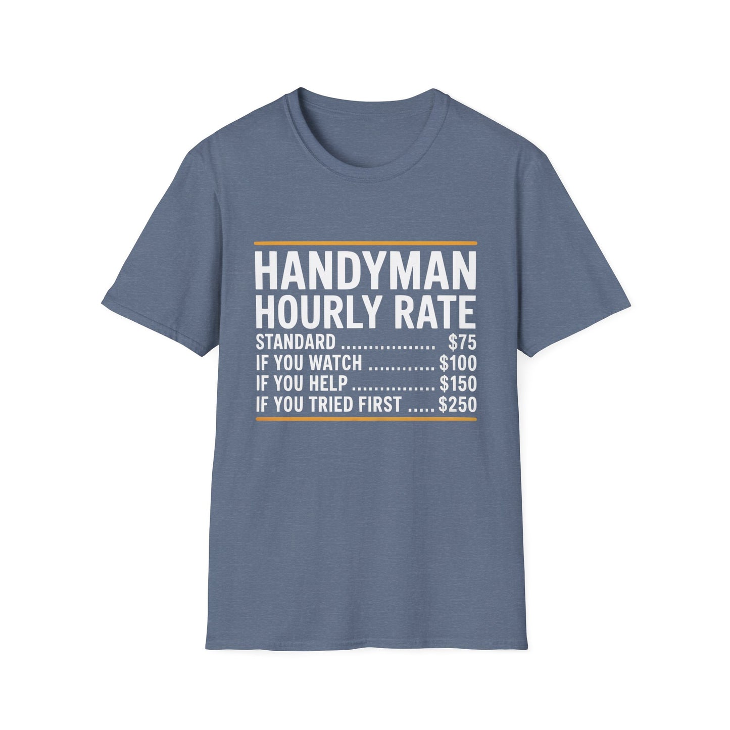 Handyman Hourly Rate T-Shirt