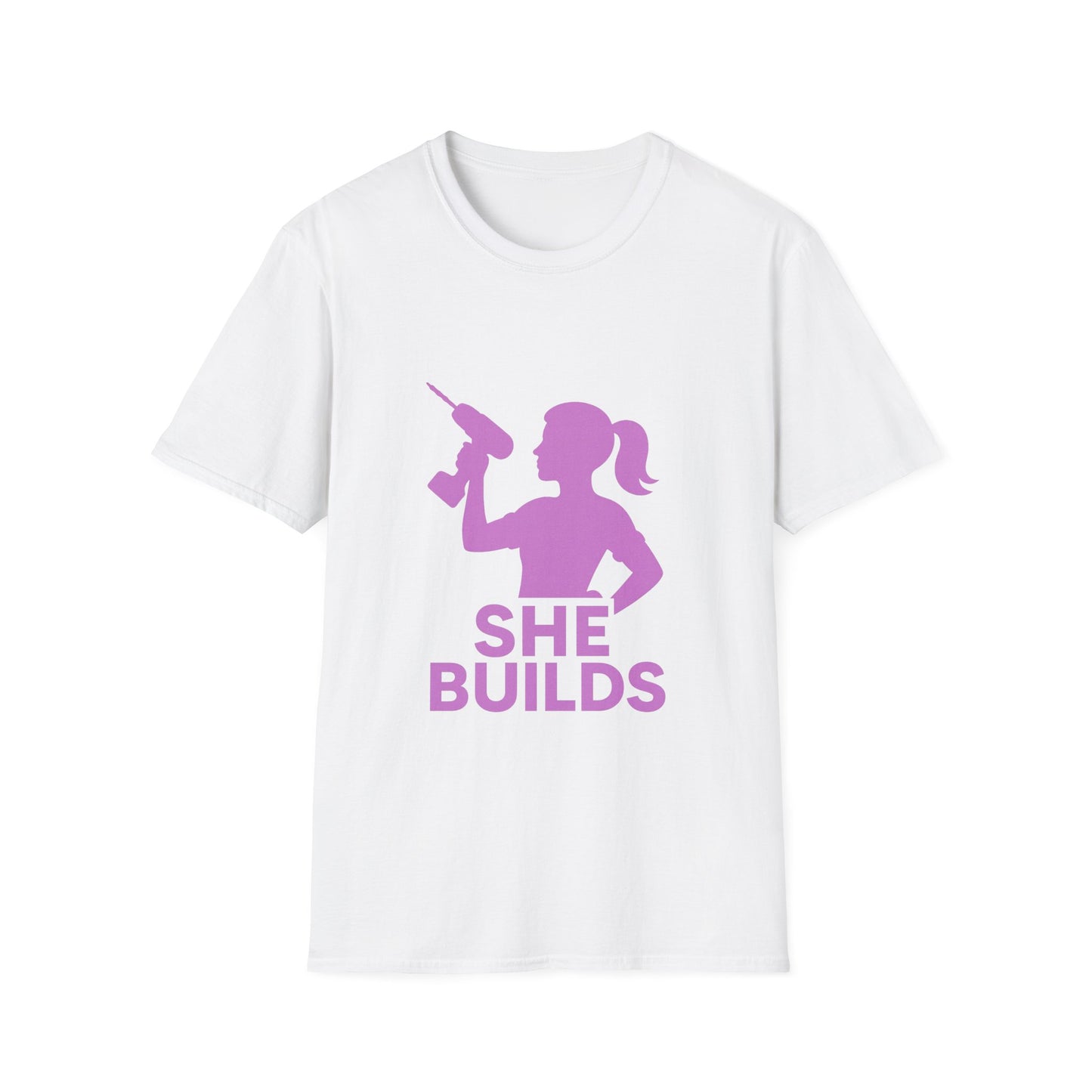 She Builds T-Shirt