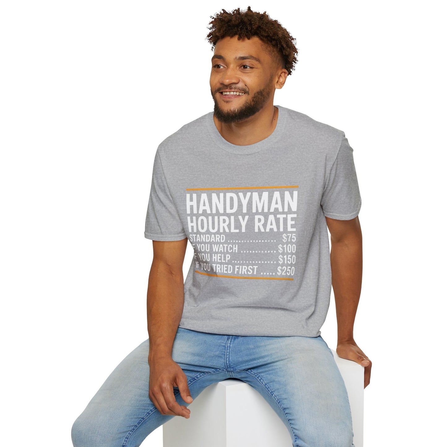 Handyman Hourly Rate T-Shirt