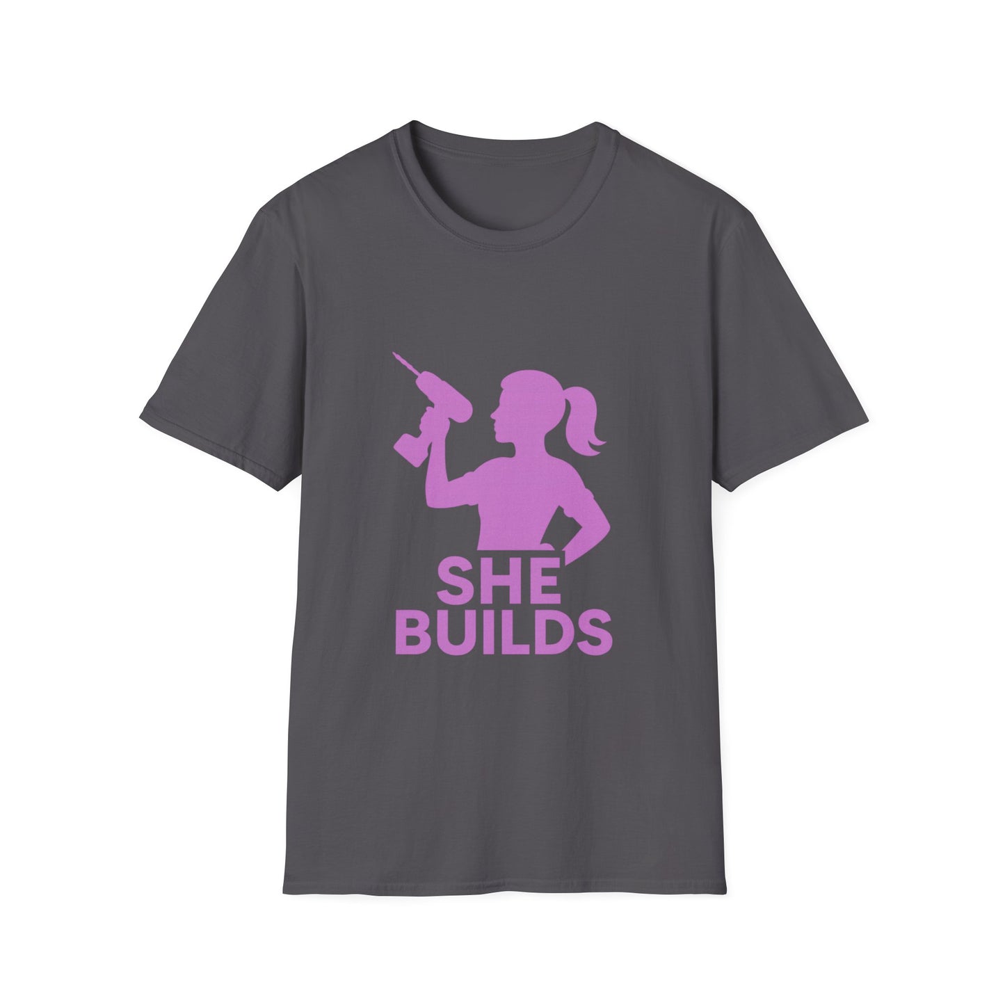 She Builds T-Shirt