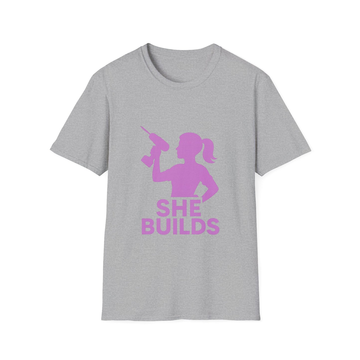 She Builds T-Shirt