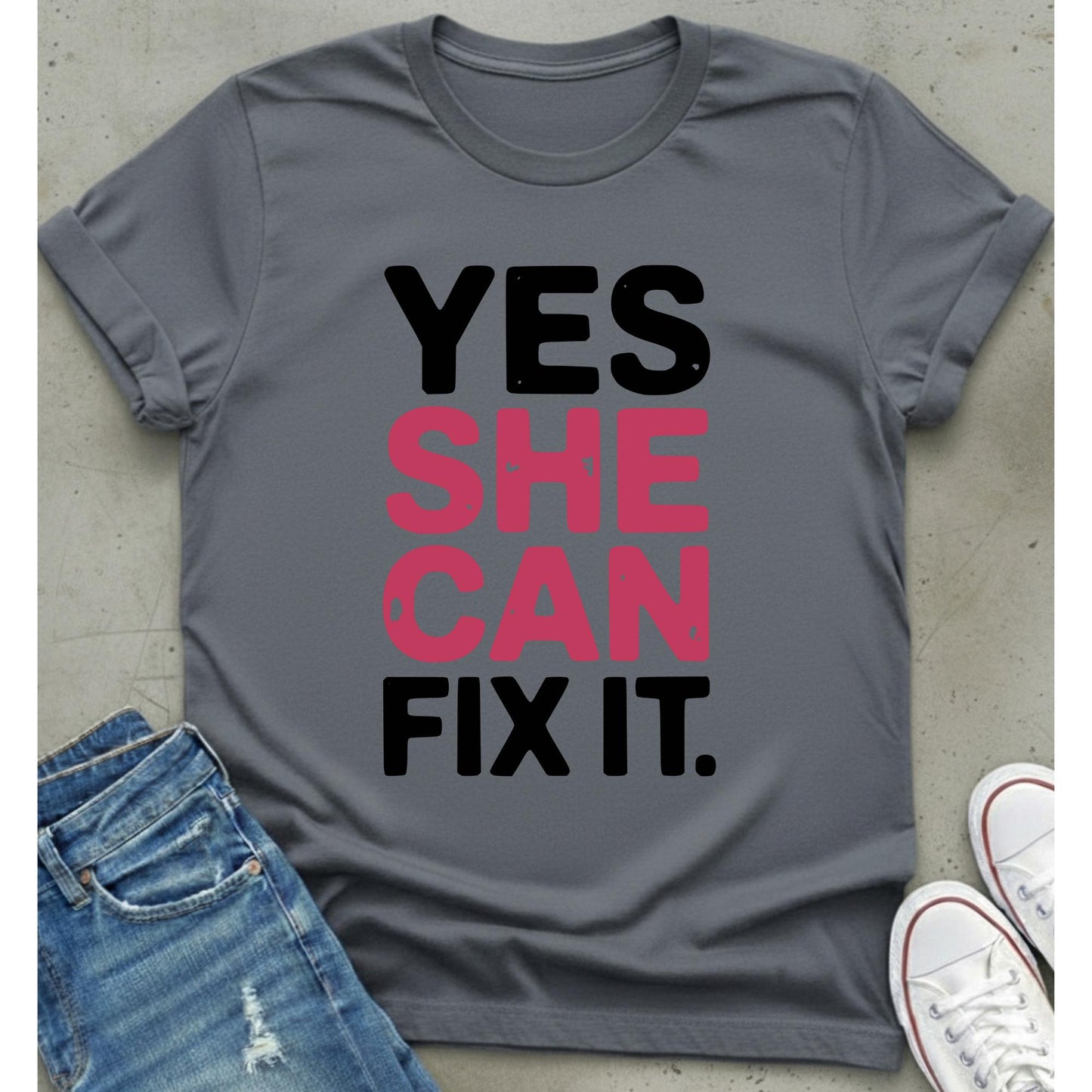 She Can Fix It T-Shirt