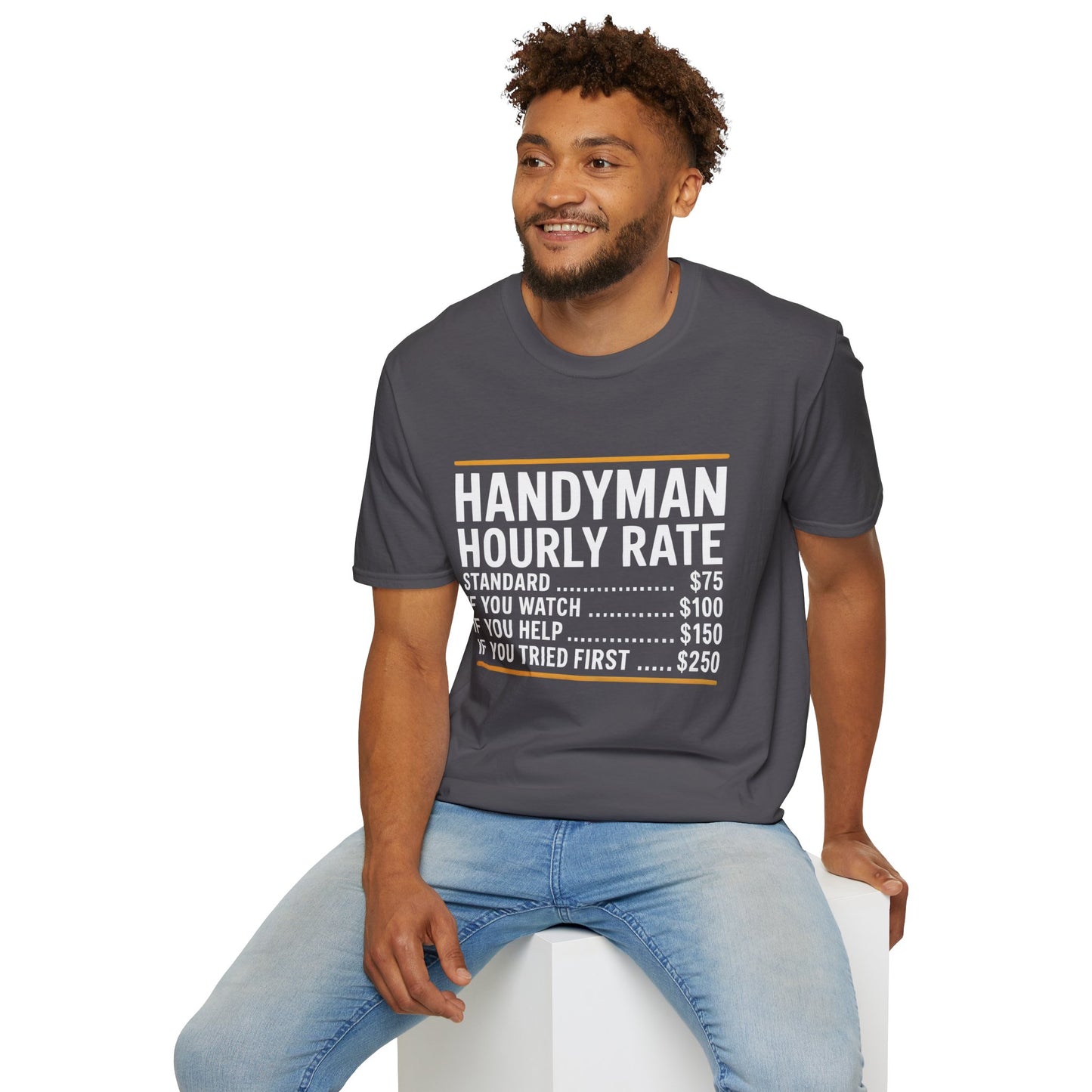 Handyman Hourly Rate T-Shirt