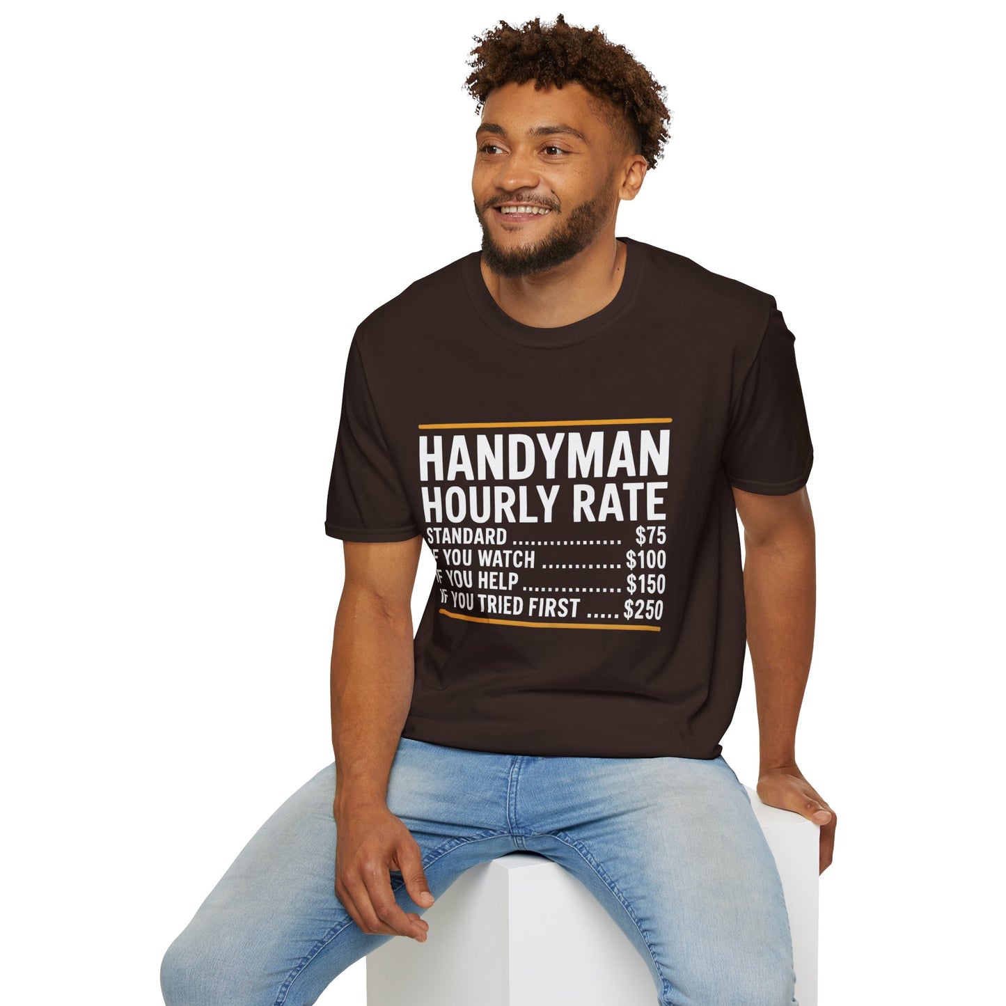 Handyman Hourly Rate T-Shirt