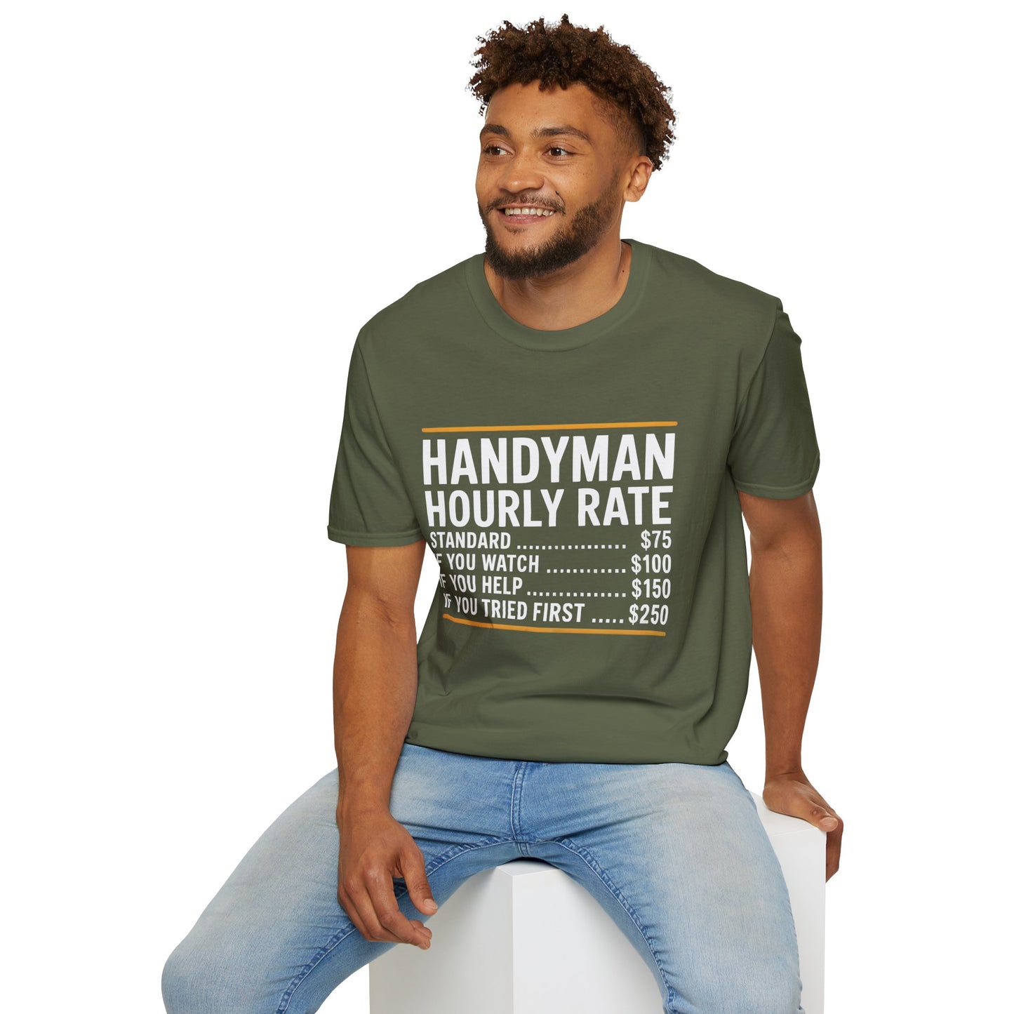 Handyman Hourly Rate T-Shirt