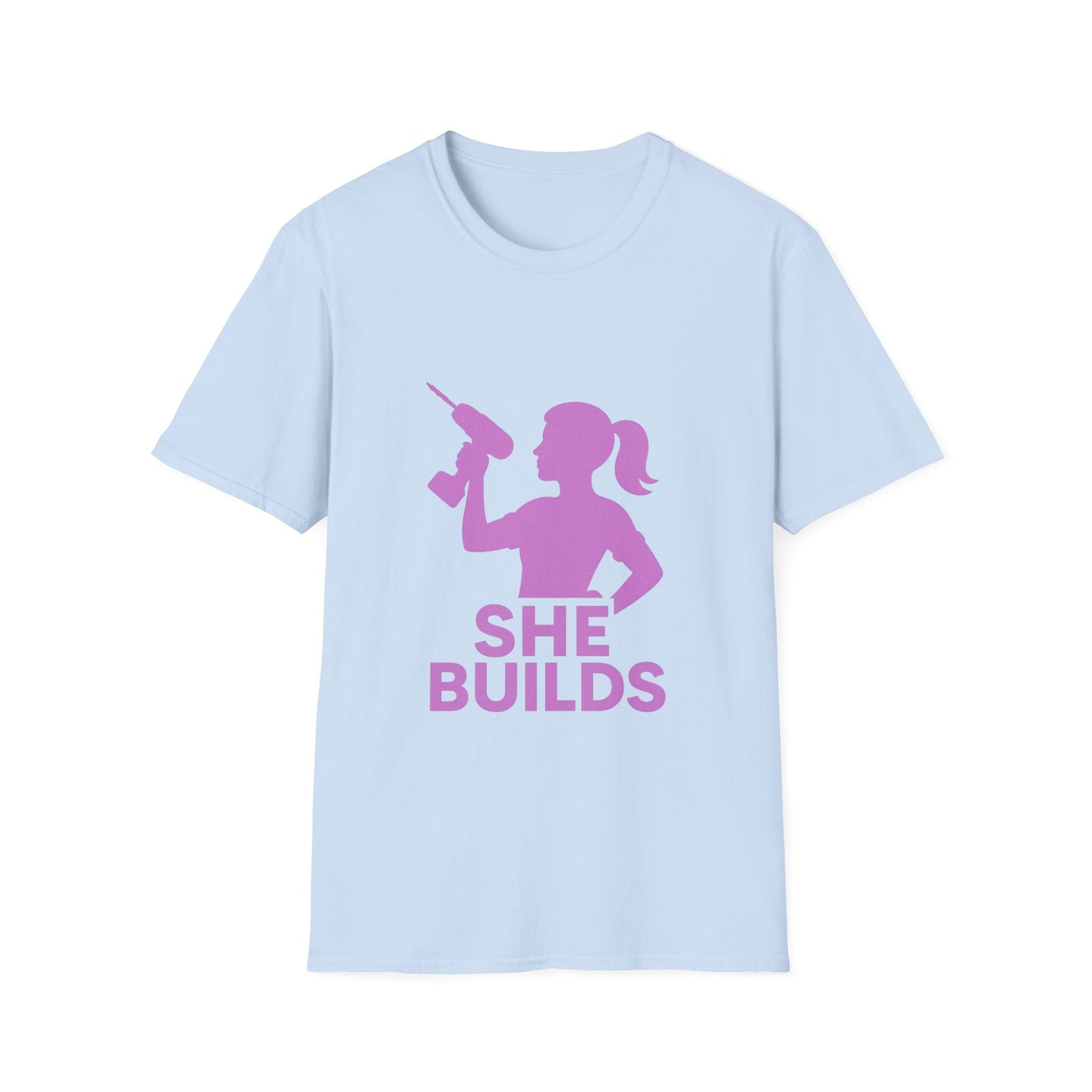 She Builds T-Shirt