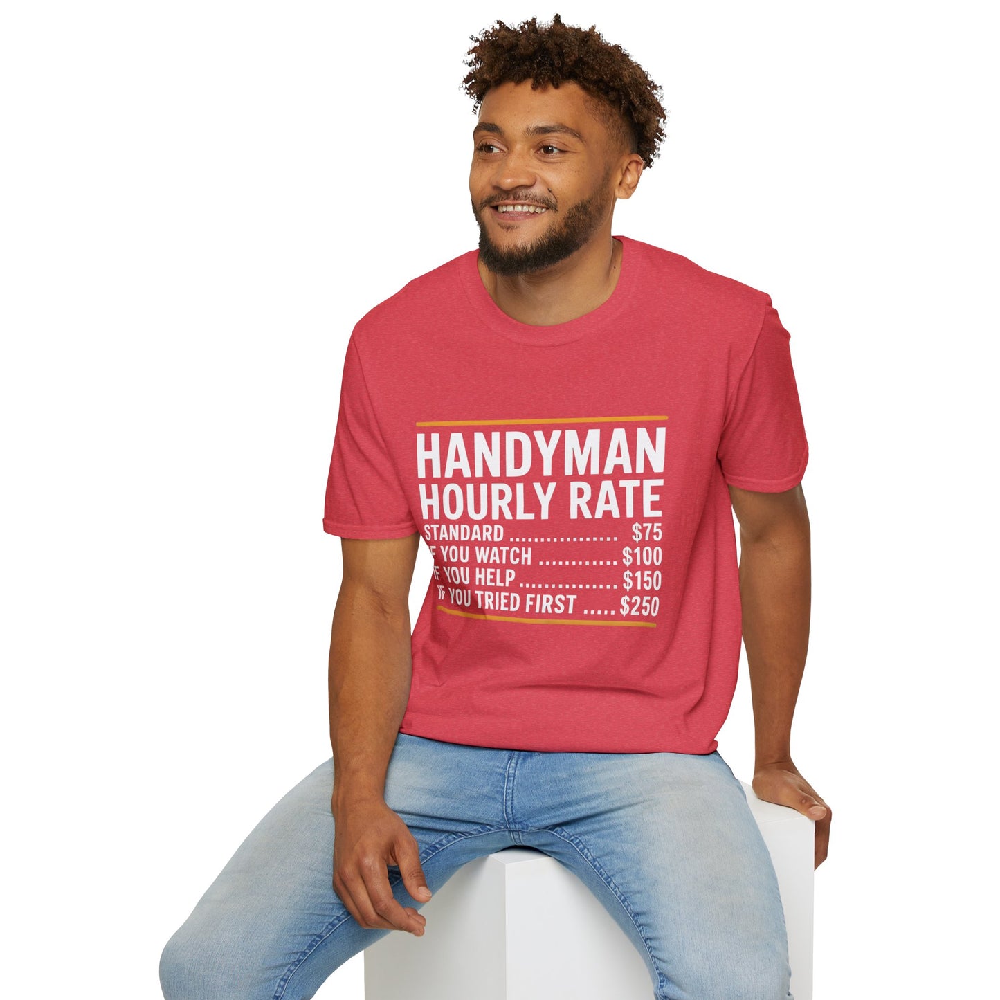Handyman Hourly Rate T-Shirt