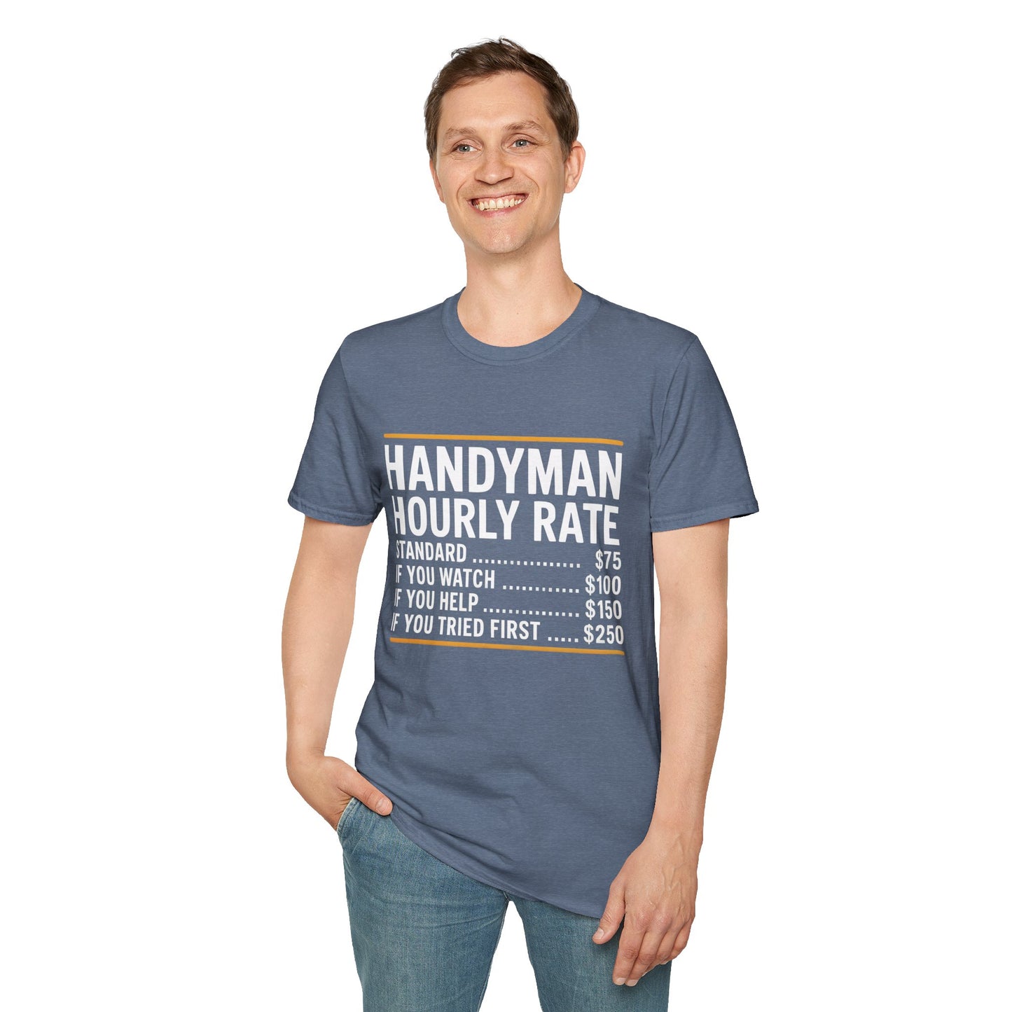 Handyman Hourly Rate T-Shirt