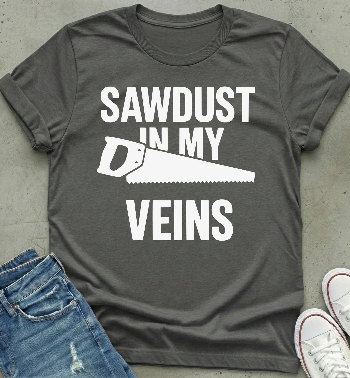 Sawdust In Veins T-Shirt