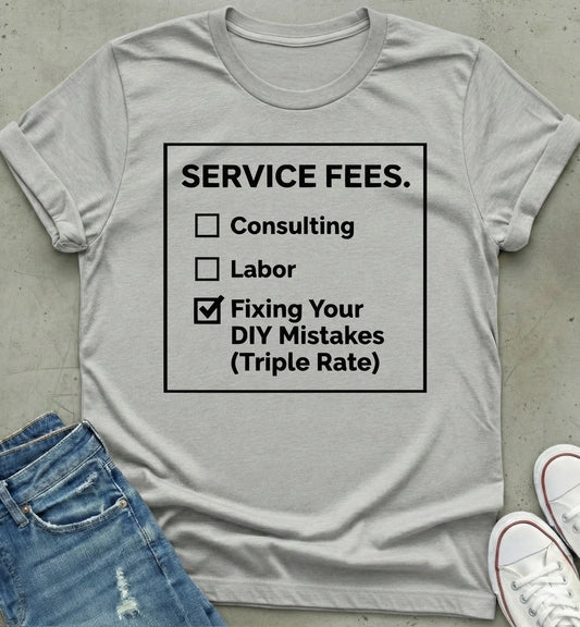 Service Fee T-Shirt