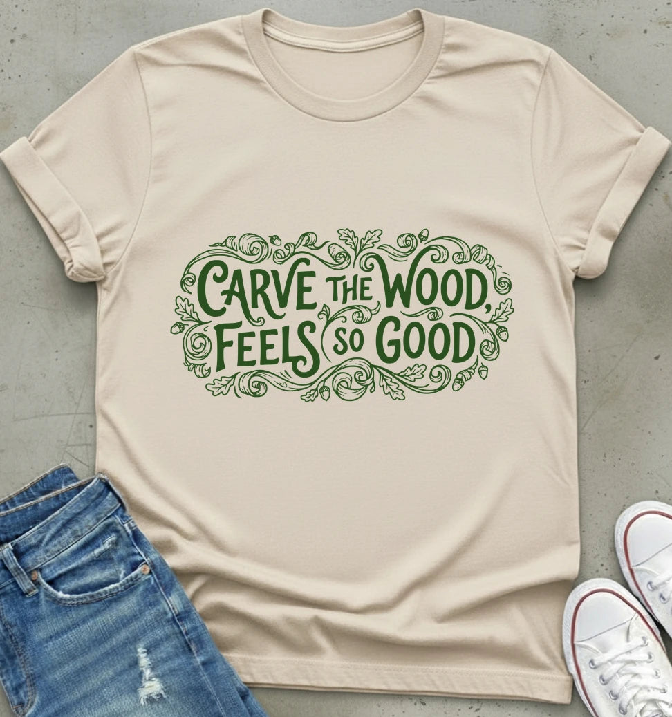 Carve Wood T-Shirt