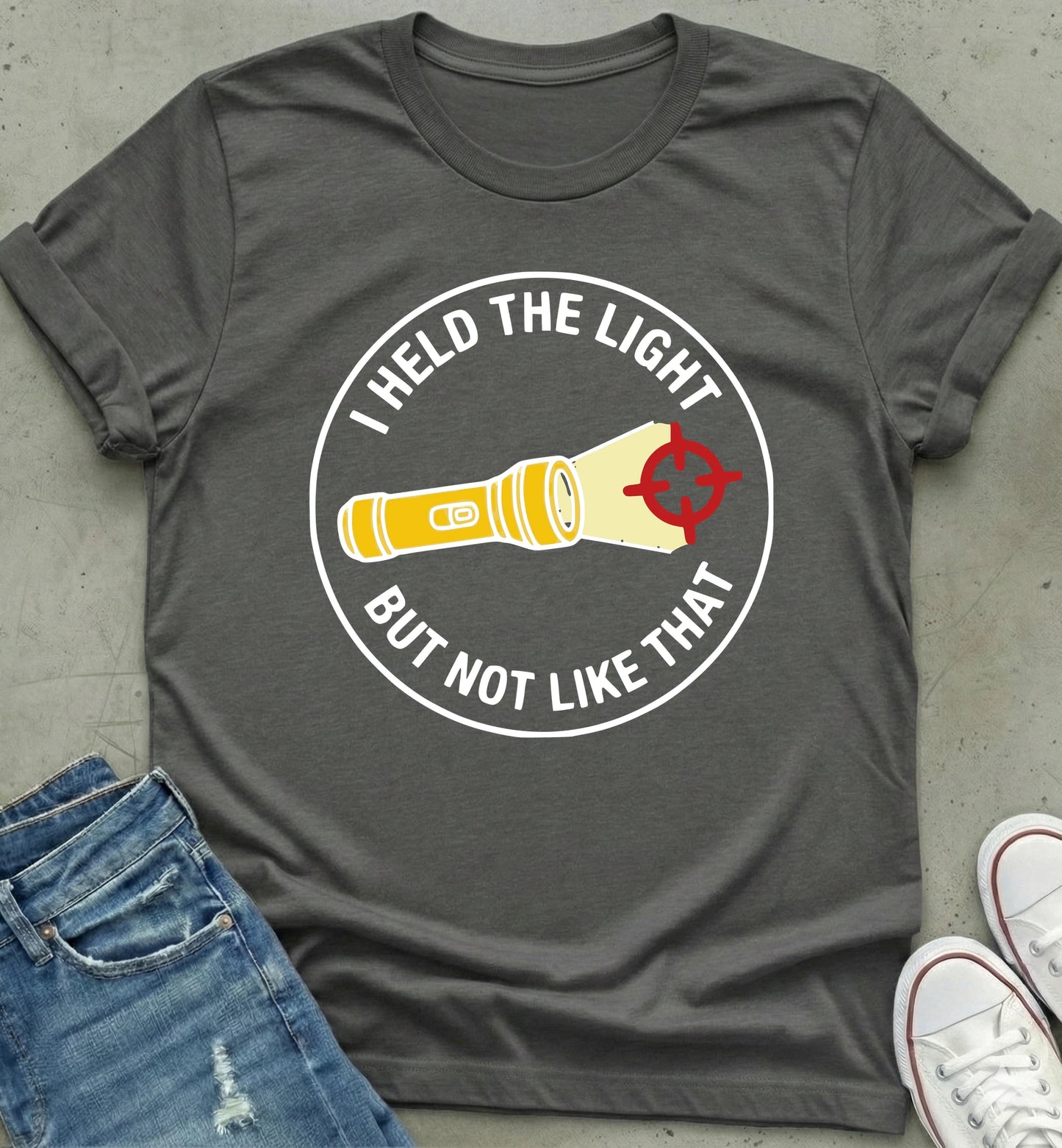 Retro Flashlight T-Shirt