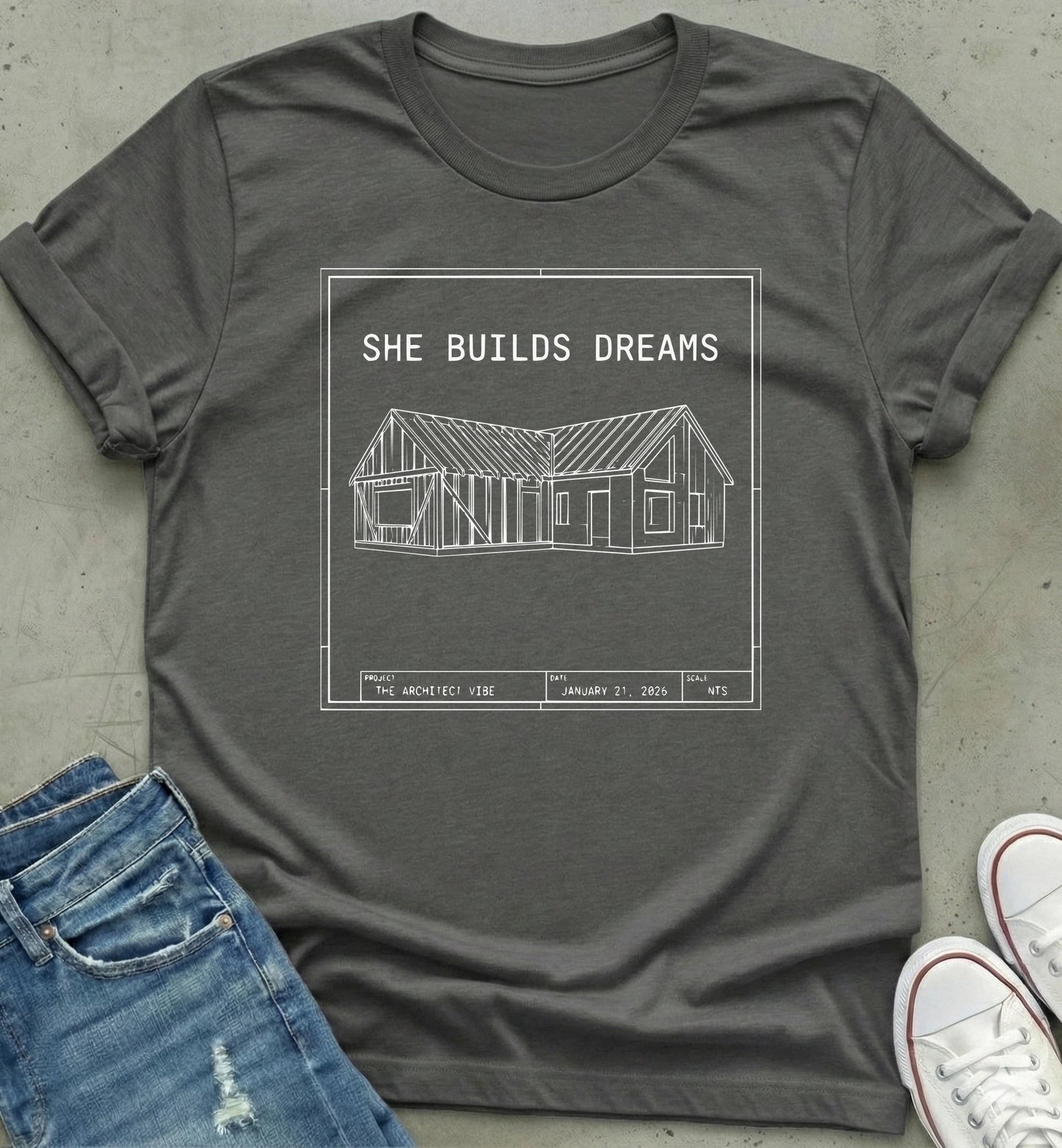 Blueprint Dreams T-Shirt
