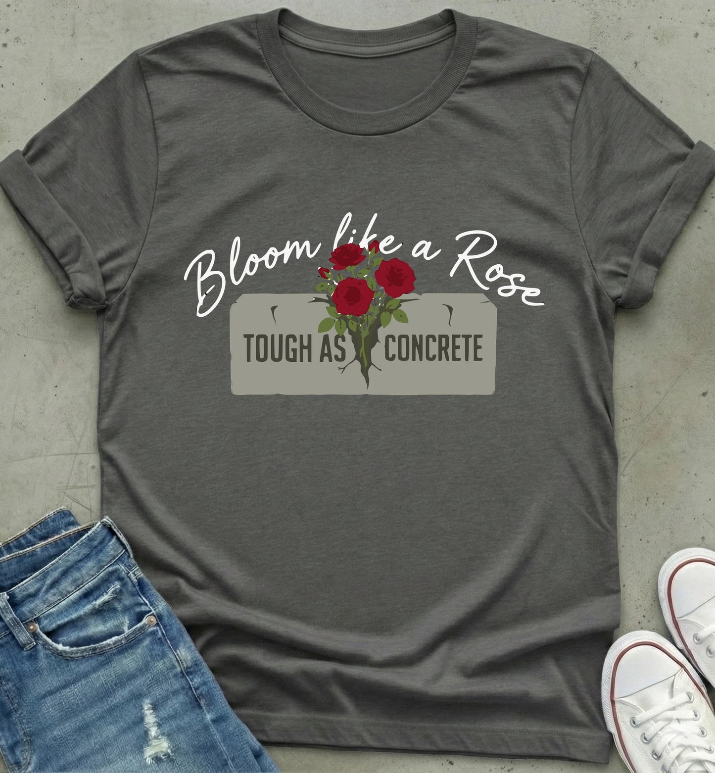 Concrete Rose T-Shirt