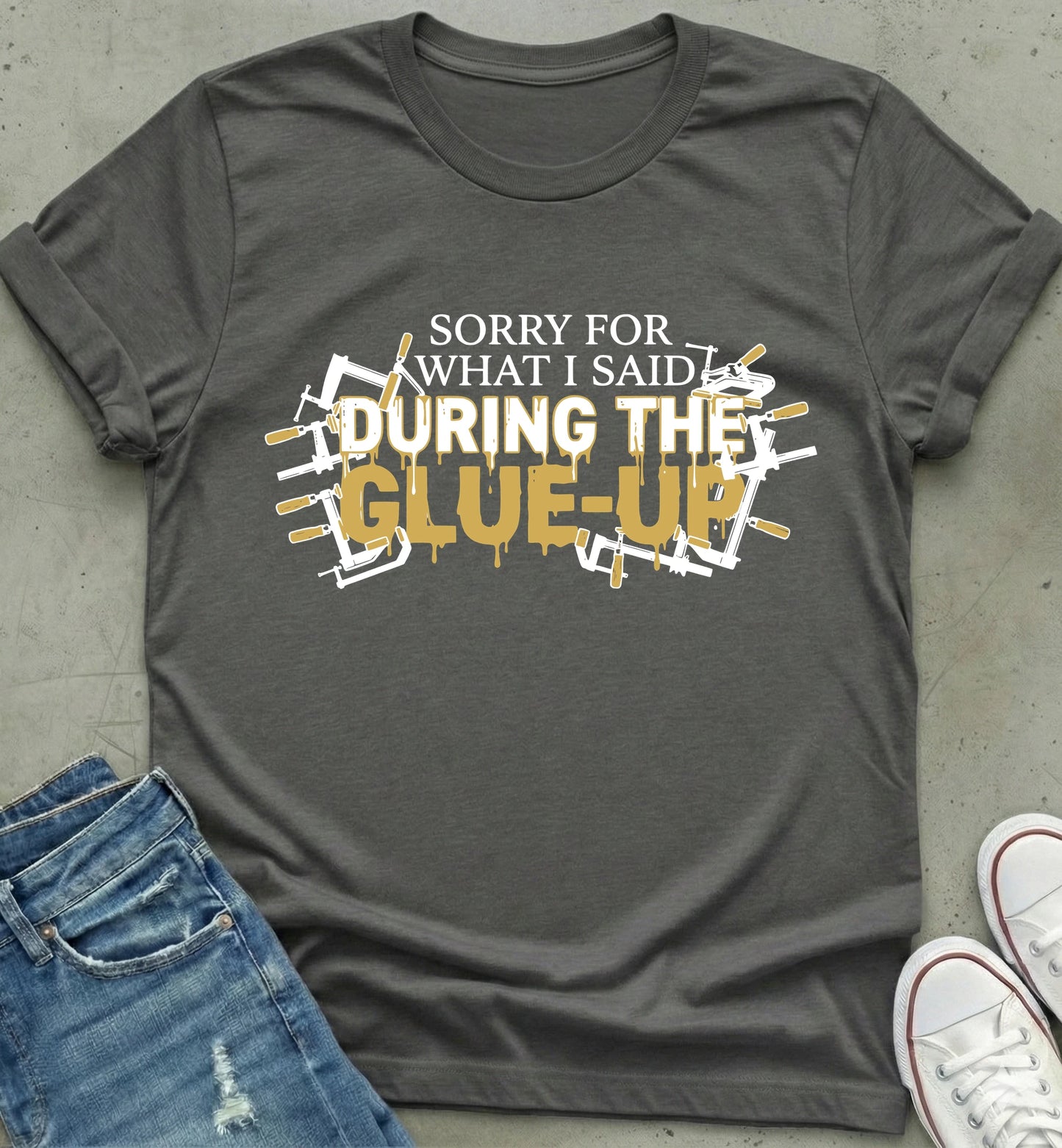 Glue-Up Apology T-Shirt