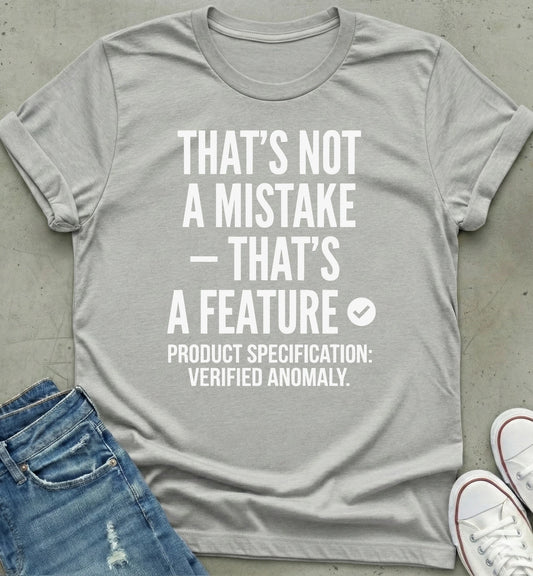 Feature No Mistake T-Shirt