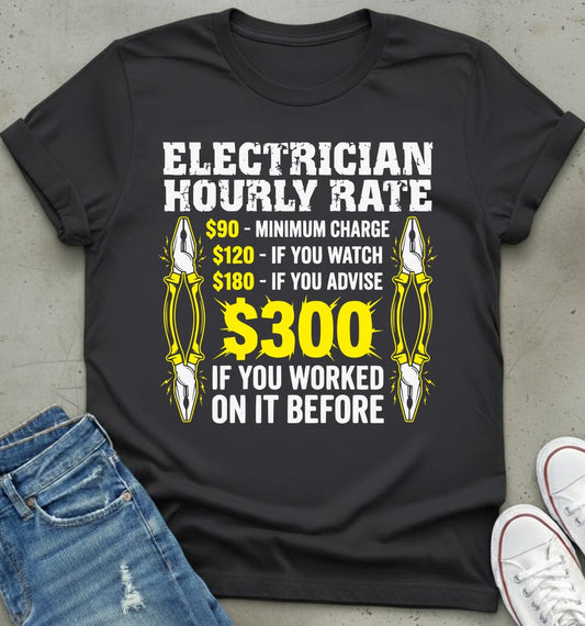 Bold Red Plier Graphic Tee