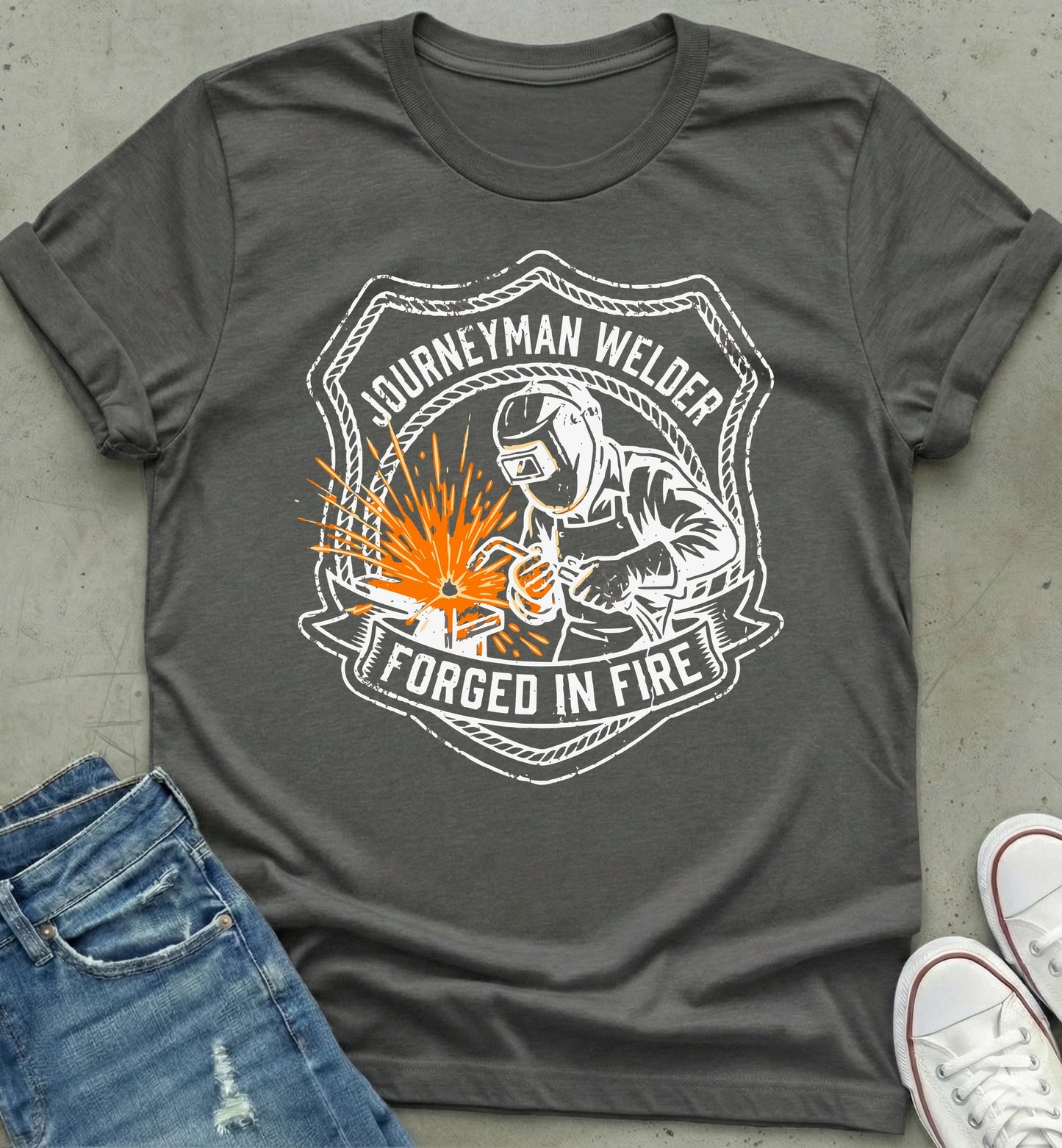 Journeyman Welder Pride Tee