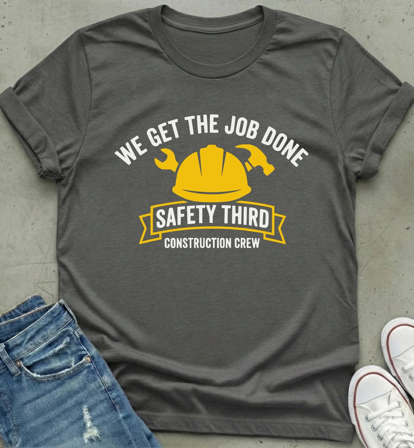 Safety Third Construction Crew T-Shirt