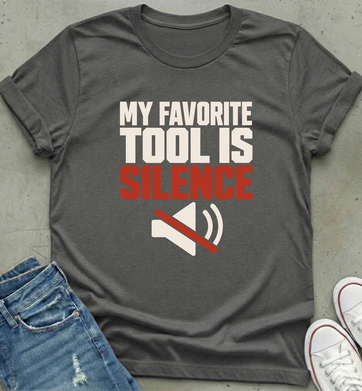 "Silence Preference Tee"