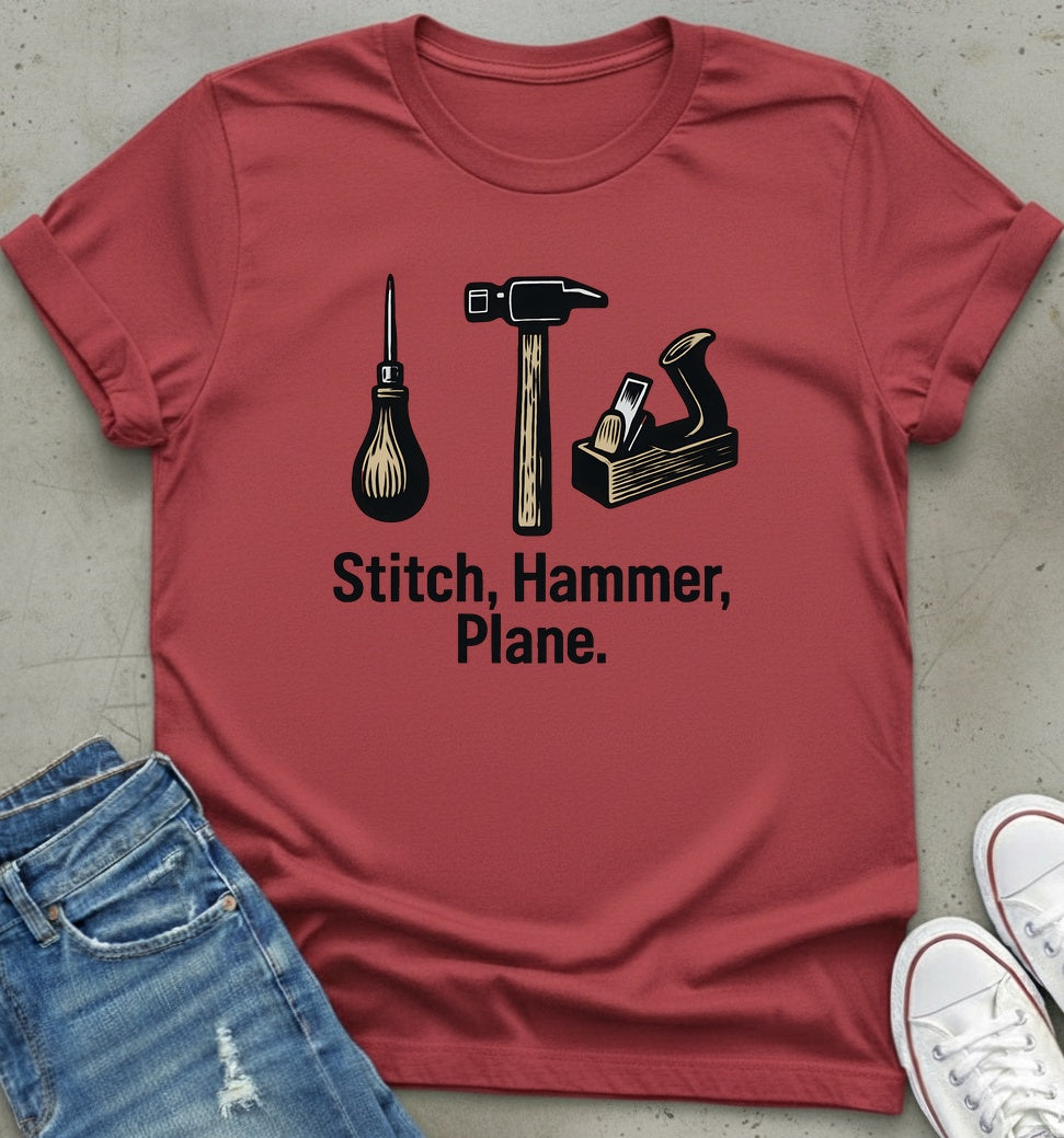Stitch Hammer Plane T-Shirt