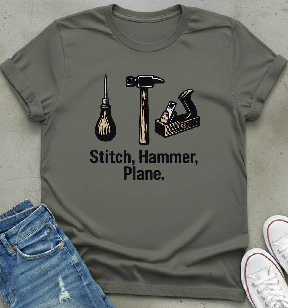 Stitch Hammer Plane T-Shirt