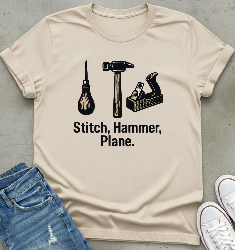 Stitch Hammer Plane T-Shirt