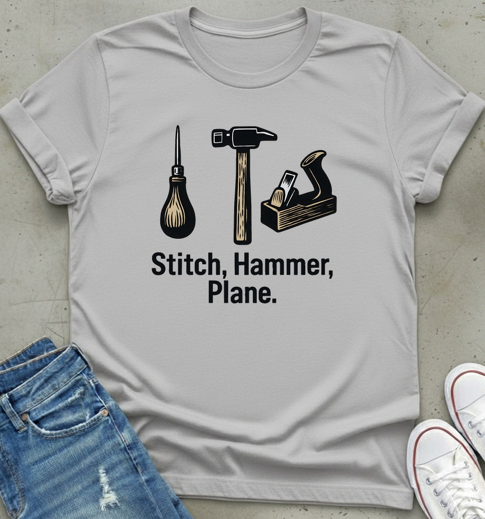 Stitch Hammer Plane T-Shirt