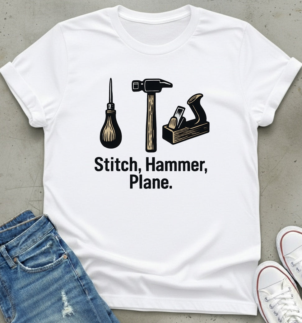 Stitch Hammer Plane T-Shirt