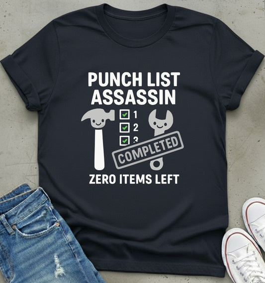 Punch List Assassin T-Shirt