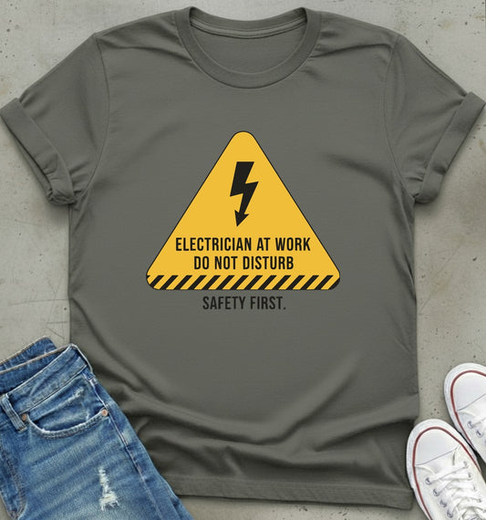 Electrician At Work T-Shirt