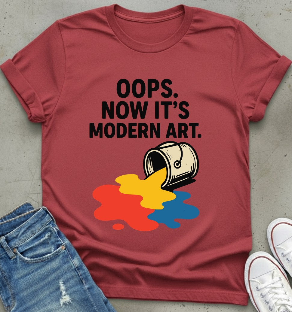 Modern Art Oops T-Shirt