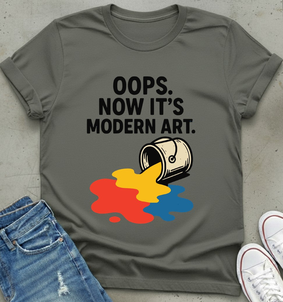 Modern Art Oops T-Shirt